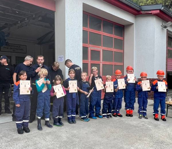 20 jähriges Jubiläum der Jugendfeuerwehr Gräfenthal